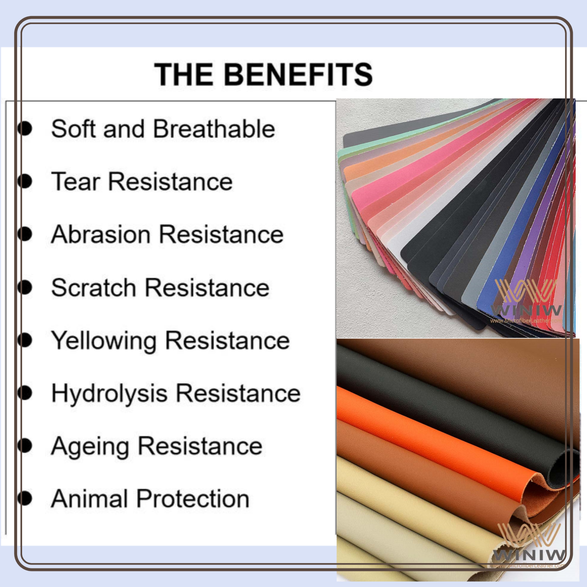 It is a synthetic material that resembles real leather and provides the same level of comfort, durability, and style