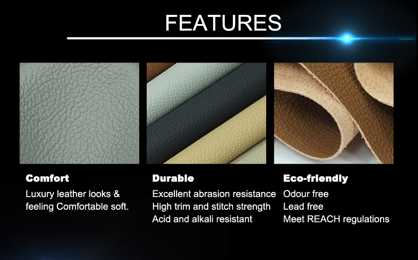 Automotive Leather Upholstery Material 09