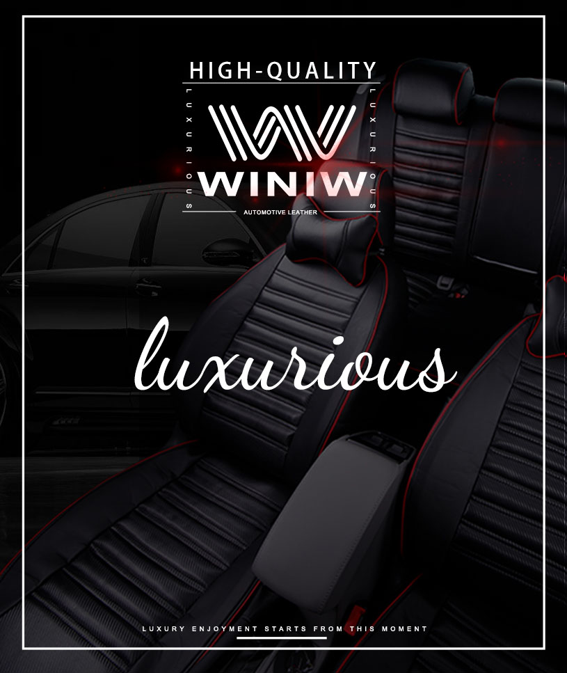 WINIW Car Leather Upholstery Fabric 01