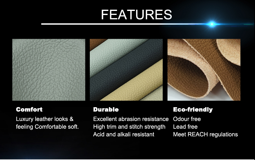 Automotive Leather Upholstery Fabric 15